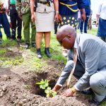 Prime Cabinet Secretary Musalia Mudavadi leads afforestation drive in Njoro