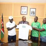 Nakuru Gor Mahia Fans meet the Chief Officer for Youth, Talent and Sports