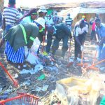 Clean up Exercise at Salgaa Town, Mosop Ward