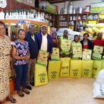 Farmers receive rodent-repellent hermetic bags and tarpaulins to help avert post-harvest losses