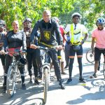 Pastor Alex Maina Flags Off Nakuru Cyclists for Road Safety Campaign
