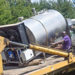 Nakuru County hands over a 2000-liter milk cooler and a backup generator to Chemare Farmers Cooperative Society