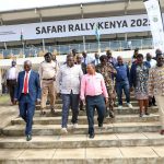 Preparation in Top Gear for the 2025 WRC Safari Rally