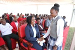 Bursary dispatchment at Langalanga Secondary school