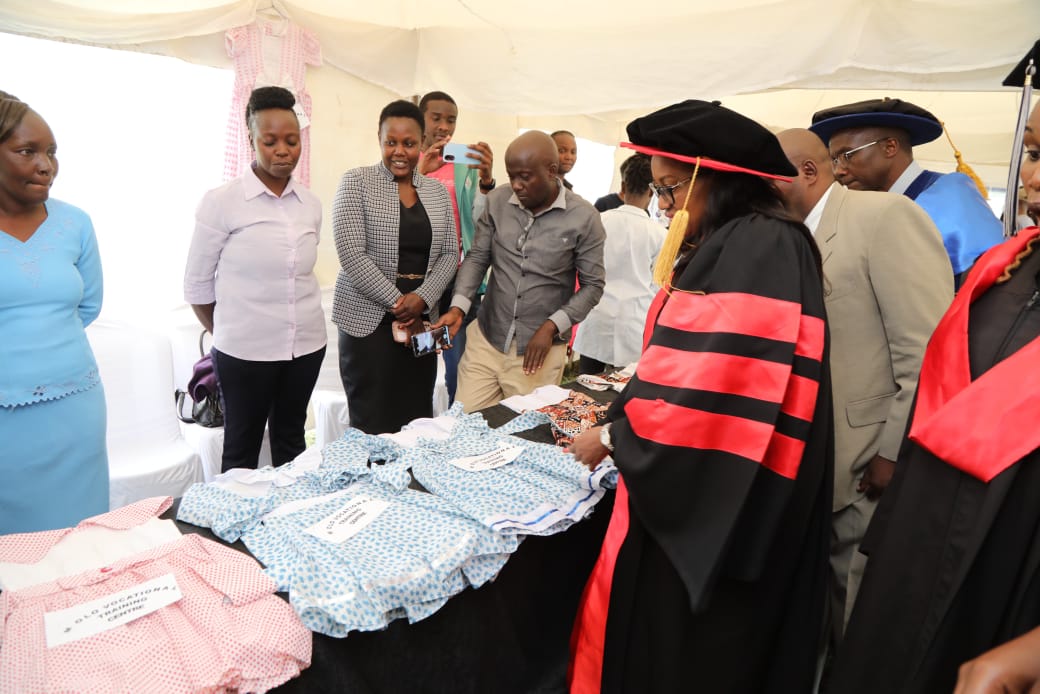 VTC Governor Susan Kihika Fashion & Design graduation